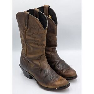 Durango Women's 6.5M Brown Leather Slouchy Western Rodeo Cowgirl Boots RD542